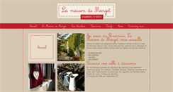 Desktop Screenshot of chambres-margot.com